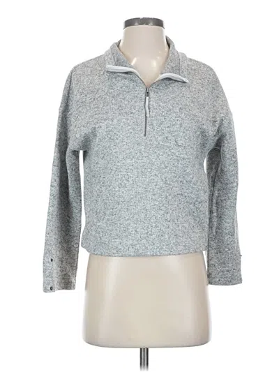 Pre-owned Fabletics Pullover Sweater In Gray