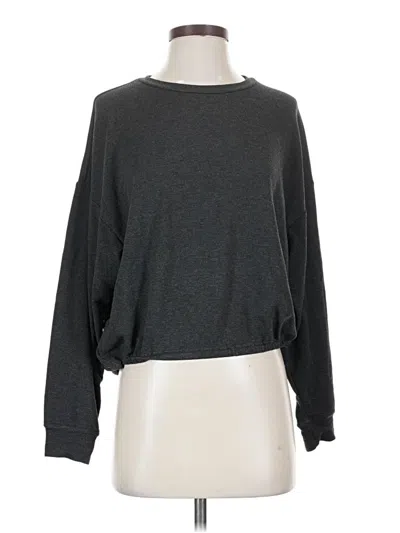 Pre-owned Fabletics Pullover Sweater In Gray