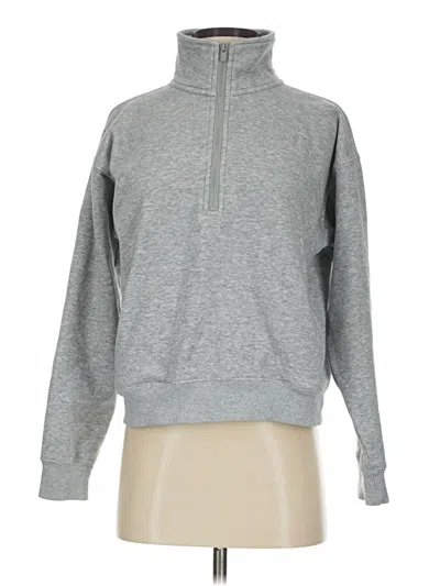 Pre-owned Fabletics Pullover Sweater In Gray