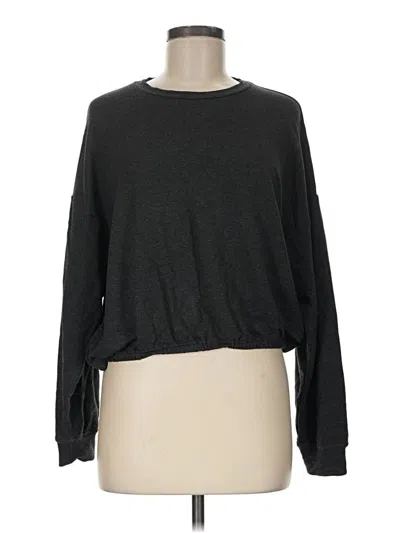 Pre-owned Fabletics Pullover Sweater In Gray
