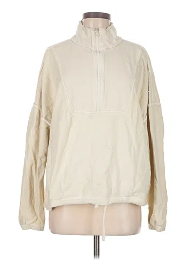 Pre-owned Fabletics Pullover Sweater In Ivory