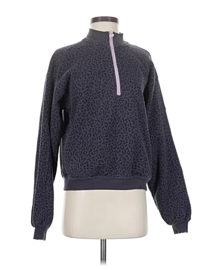 Pre-owned Fabletics Pullover Sweater In Purple