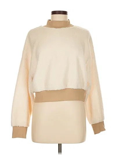 Pre-owned Fabletics Pullover Sweater In White