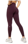 Fabletics Pureluxe High-waisted Tlc Legging In Burgundy