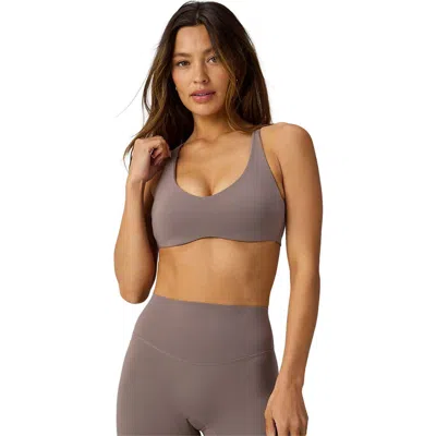 Fabletics Pureluxe Push-up Low Impact Bra In Brown