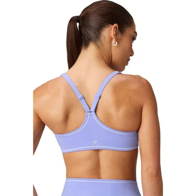 Fabletics Pureluxe Push-up Low Impact Bra In Purple