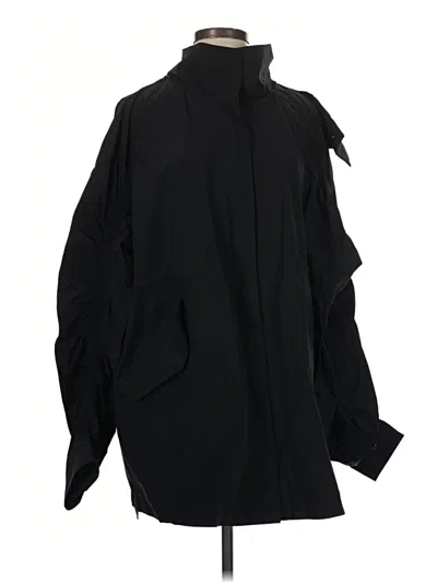 Pre-owned Fabletics Raincoat In Black