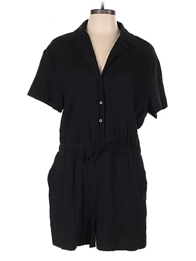 Pre-owned Fabletics Romper In Black
