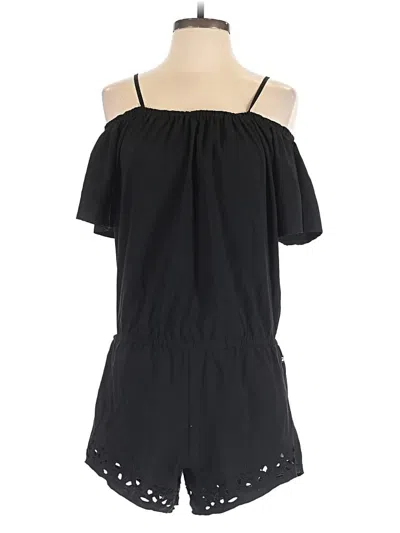 Pre-owned Fabletics Romper In Black