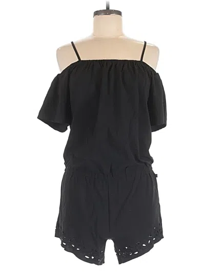 Pre-owned Fabletics Romper In Black