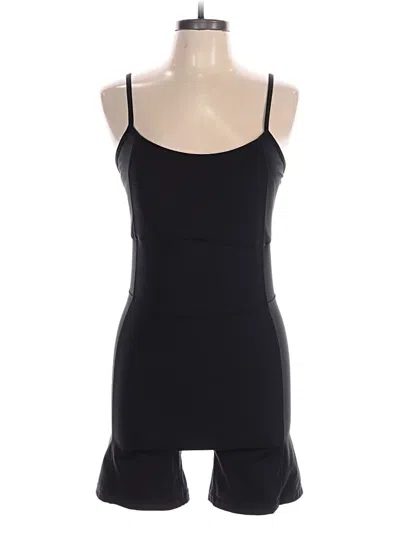 Pre-owned Fabletics Romper In Black