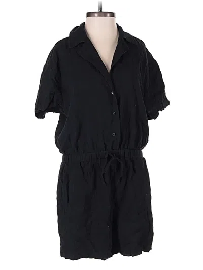 Pre-owned Fabletics Romper In Black