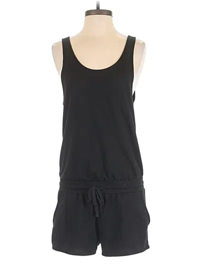 Pre-owned Fabletics Romper In Black