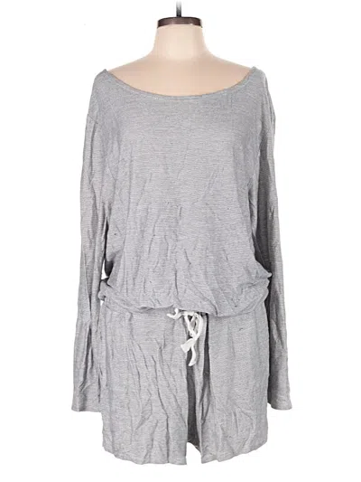 Pre-owned Fabletics Romper In Gray