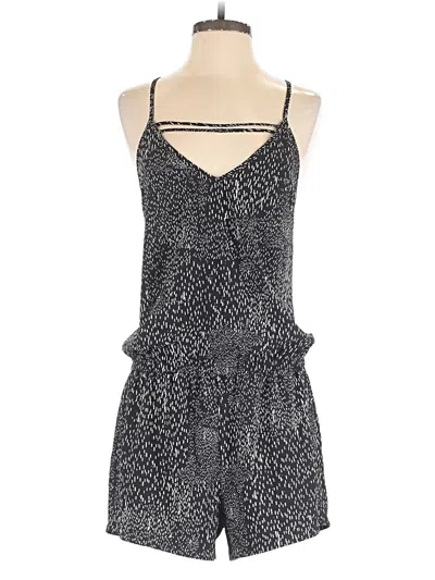 Pre-owned Fabletics Romper In Gray