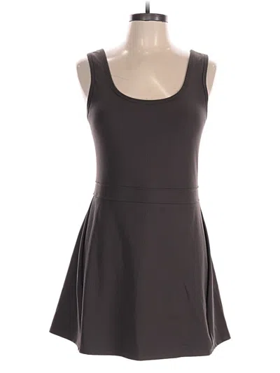 Pre-owned Fabletics Romper In Gray
