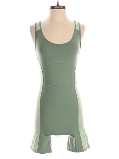 Pre-owned Fabletics Romper In Green