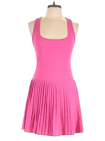 Pre-owned Fabletics Romper In Pink