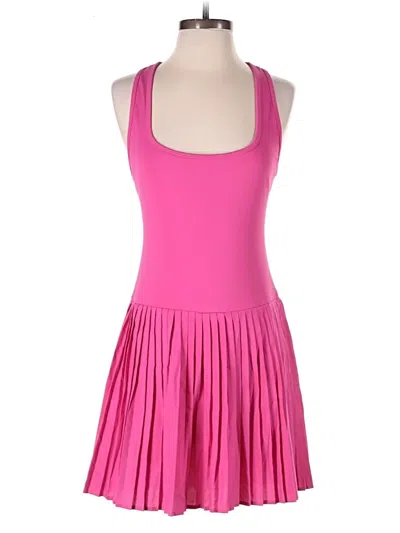Pre-owned Fabletics Romper In Pink