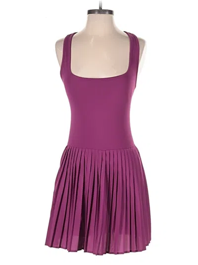 Pre-owned Fabletics Romper In Purple