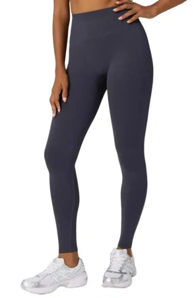 Fabletics Seamless Scrunch High-waisted Legging In Blue