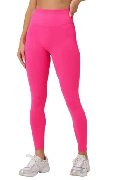 Fabletics Seamless Scrunch High-waisted Legging In Pink