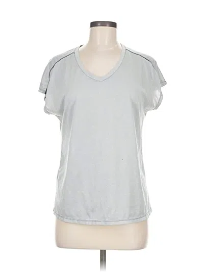 Pre-owned Fabletics Short Sleeve T-shirt In Gray