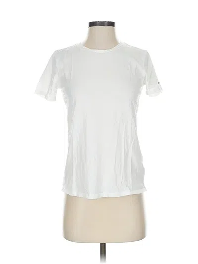 Pre-owned Fabletics Short Sleeve T-shirt In White