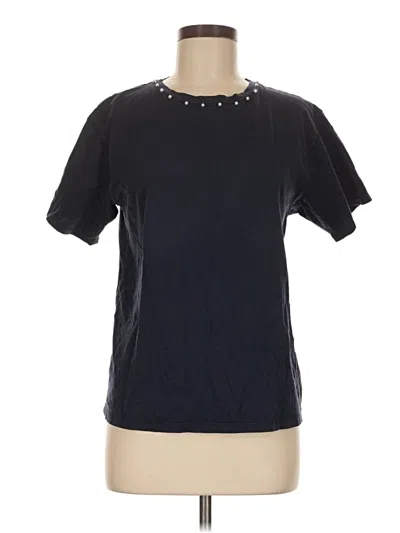 Pre-owned Fabletics Short Sleeve T-shirt In Black