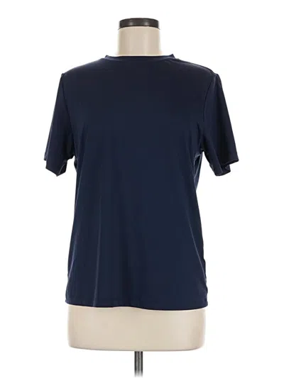 Pre-owned Fabletics Short Sleeve T-shirt In Blue