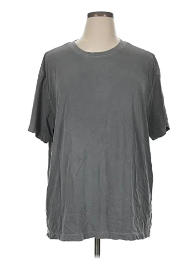 Pre-owned Fabletics Short Sleeve T-shirt In Gray