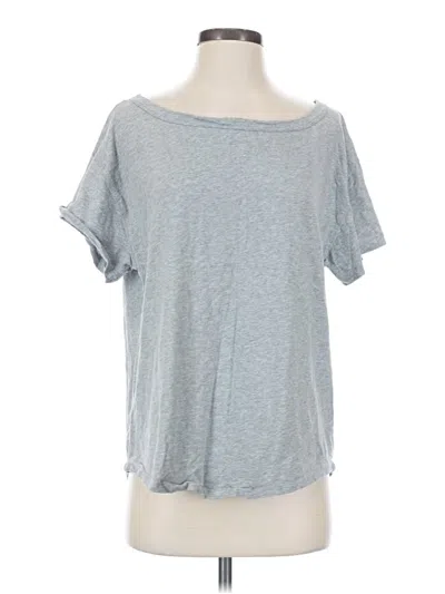Pre-owned Fabletics Short Sleeve T-shirt In Gray