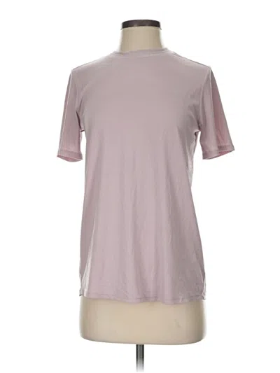 Pre-owned Fabletics Short Sleeve T-shirt In Pink