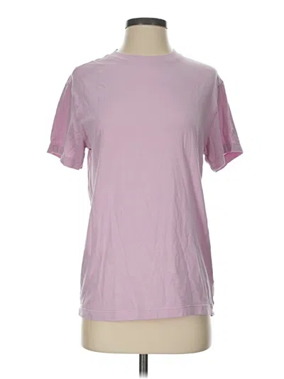 Pre-owned Fabletics Short Sleeve T-shirt In Pink