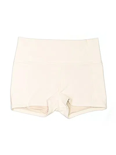 Pre-owned Fabletics Shorts In Ivory