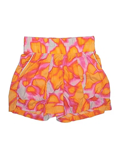 Pre-owned Fabletics Shorts In Orange