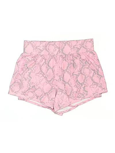 Pre-owned Fabletics Shorts In Pink
