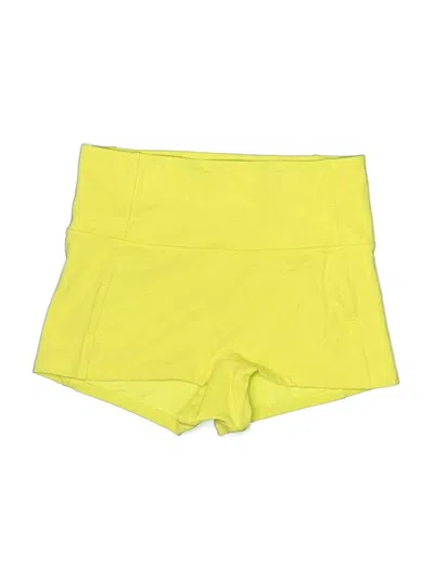 Pre-owned Fabletics Shorts In Yellow