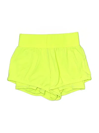 Pre-owned Fabletics Shorts In Yellow