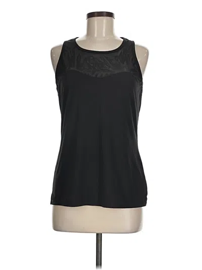 Pre-owned Fabletics Sleeveless Blouse In Black