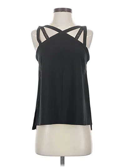 Pre-owned Fabletics Sleeveless Blouse In Black