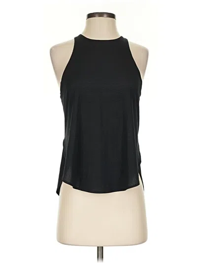 Pre-owned Fabletics Sleeveless Blouse In Black