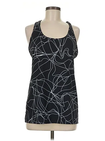 Pre-owned Fabletics Sleeveless Blouse In Black
