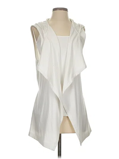 Pre-owned Fabletics Sleeveless Blouse In Ivory