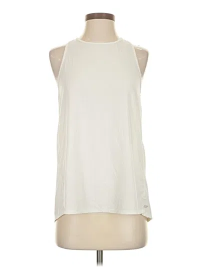 Pre-owned Fabletics Sleeveless Blouse In Ivory
