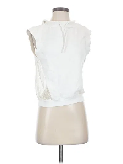 Pre-owned Fabletics Sleeveless Blouse In White