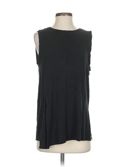 Pre-owned Fabletics Sleeveless T-shirt In Black