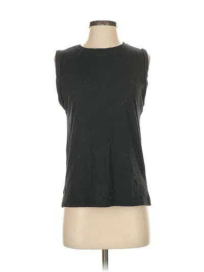 Pre-owned Fabletics Sleeveless T-shirt In Black
