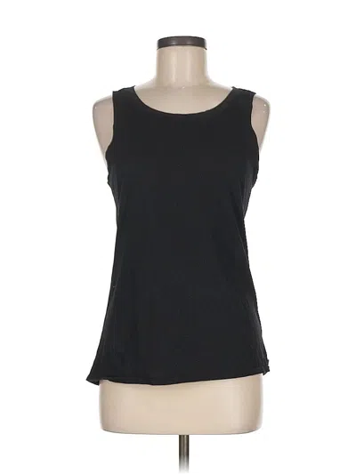 Pre-owned Fabletics Sleeveless T-shirt In Black