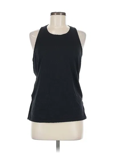 Pre-owned Fabletics Sleeveless T-shirt In Black
